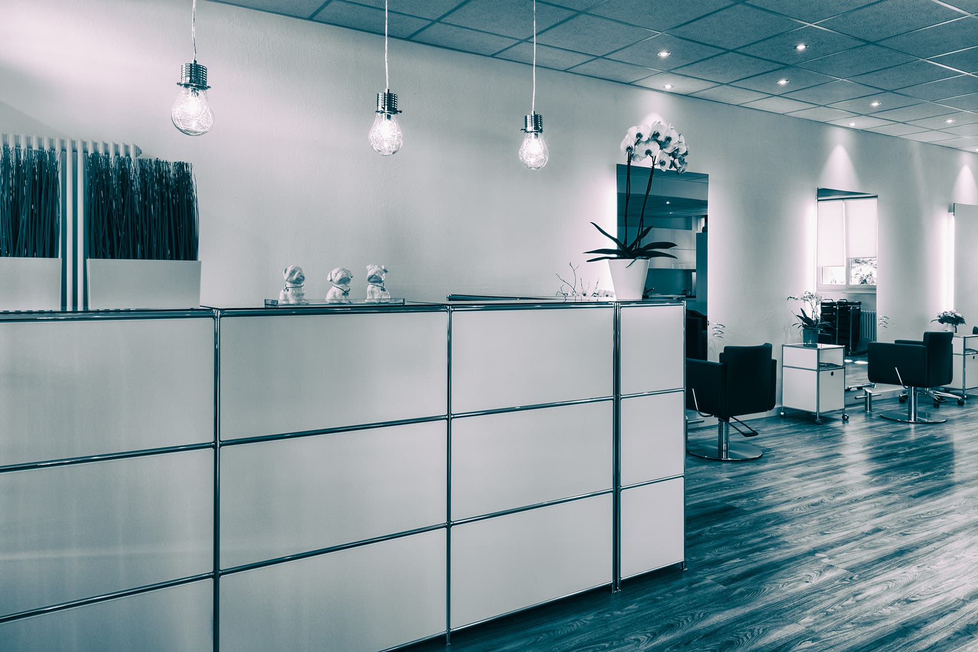 Wartebereich im absolutstyle Salon